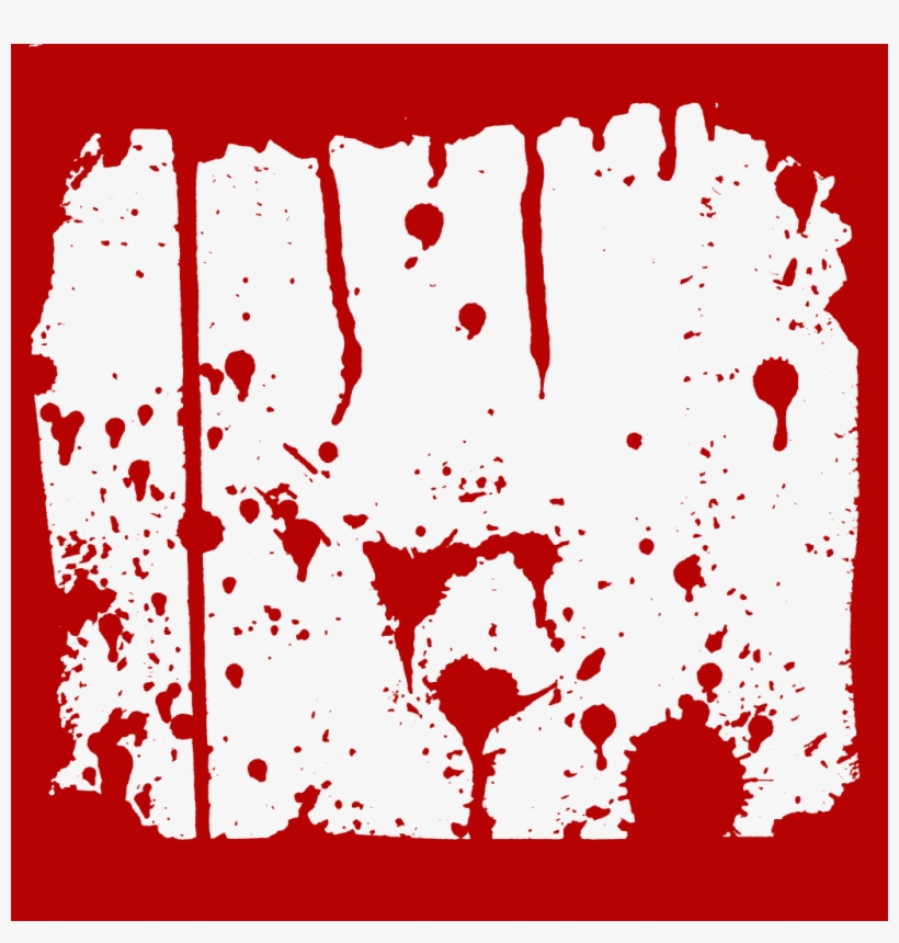 Png File Size - Blood Splatter Frame Png, transparent png #30981