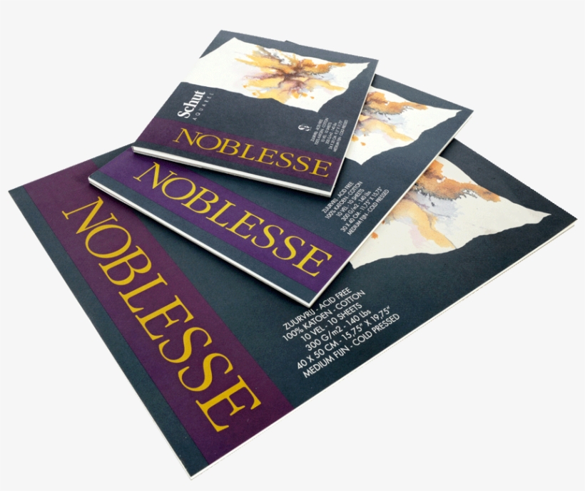 Schut Noblesse 140lb Watercolor Paper Block, 10 Sheets - Schut Noblesse Watercolor Paper - 22" X 30", Cold Press,, transparent png #31171