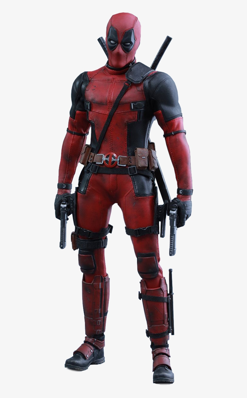 Hot Toys - 1 - 6 Deadpool - Marvel Deadpool 1/6 Collectible Figure, transparent png #31229