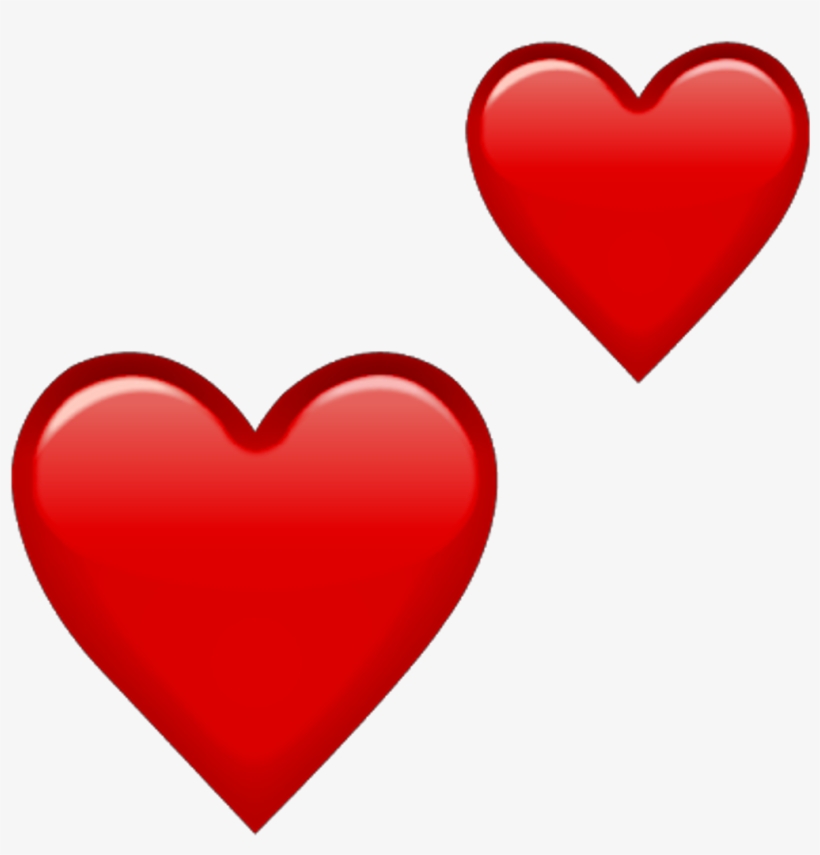 Red Heart Emoji Png, transparent png #31599