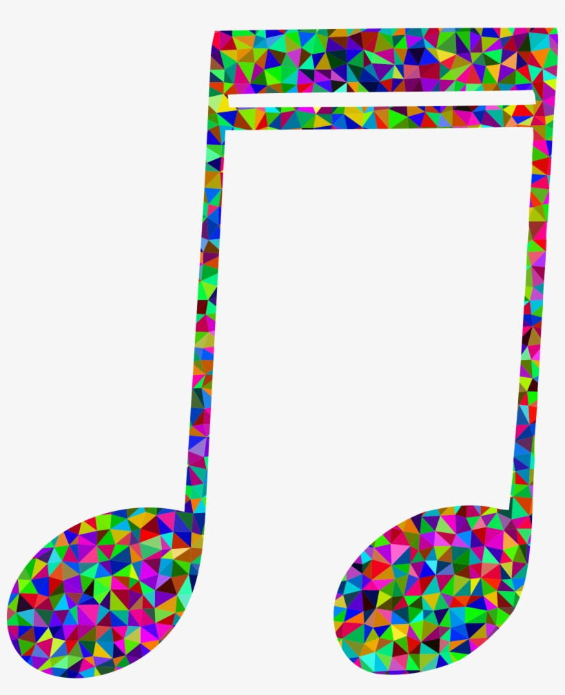 This Free Icons Png Design Of Prismatic Low Poly Musical, transparent png #31661