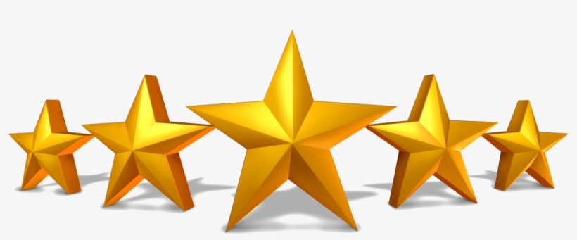 Five Stars, transparent png #31686