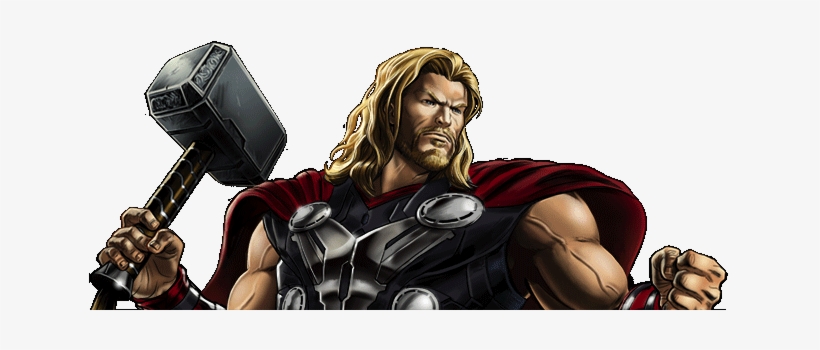 Thor - Thor Marvel Avengers Alliance, transparent png #31826