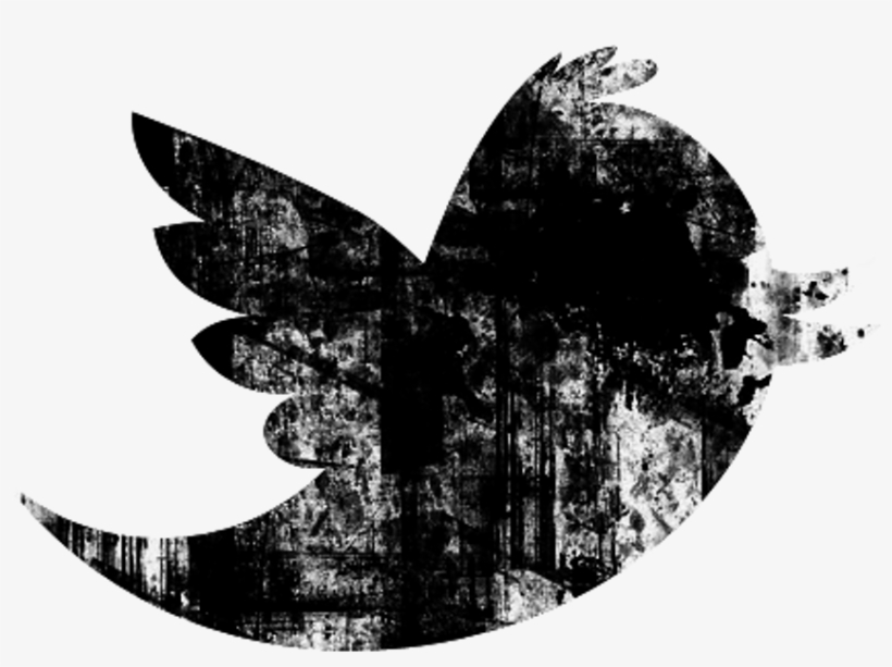 Twitter Png Transparent Background - Twitter Icon Png Black, transparent png #31848