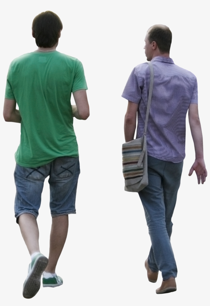 2d People - People Walking Png, transparent png #31888