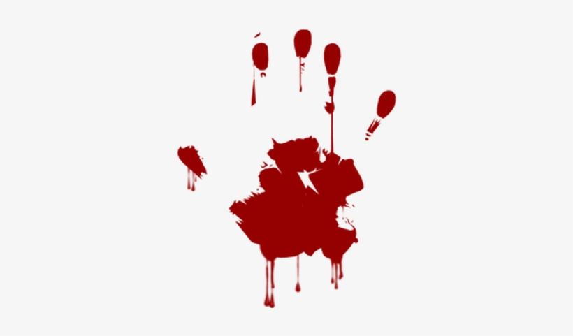 Blood Hand - Blood Png, transparent png #32078