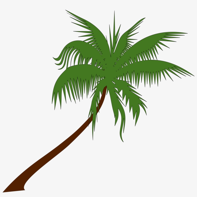 Palm Tree Drawing Png At Getdrawings - Summer Coconut Tree Clip Art, transparent png #32268