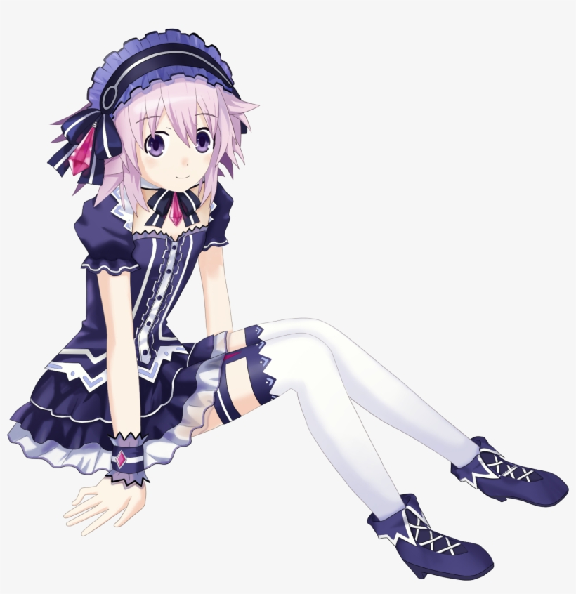 Neptune Cosplaying As Tiara - Neptunia Neptune Fan Art, transparent png #32292