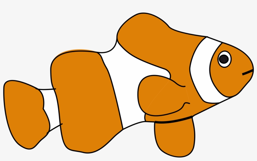 Fish Clipart Png - Clip Art Clown Fish, transparent png #32311
