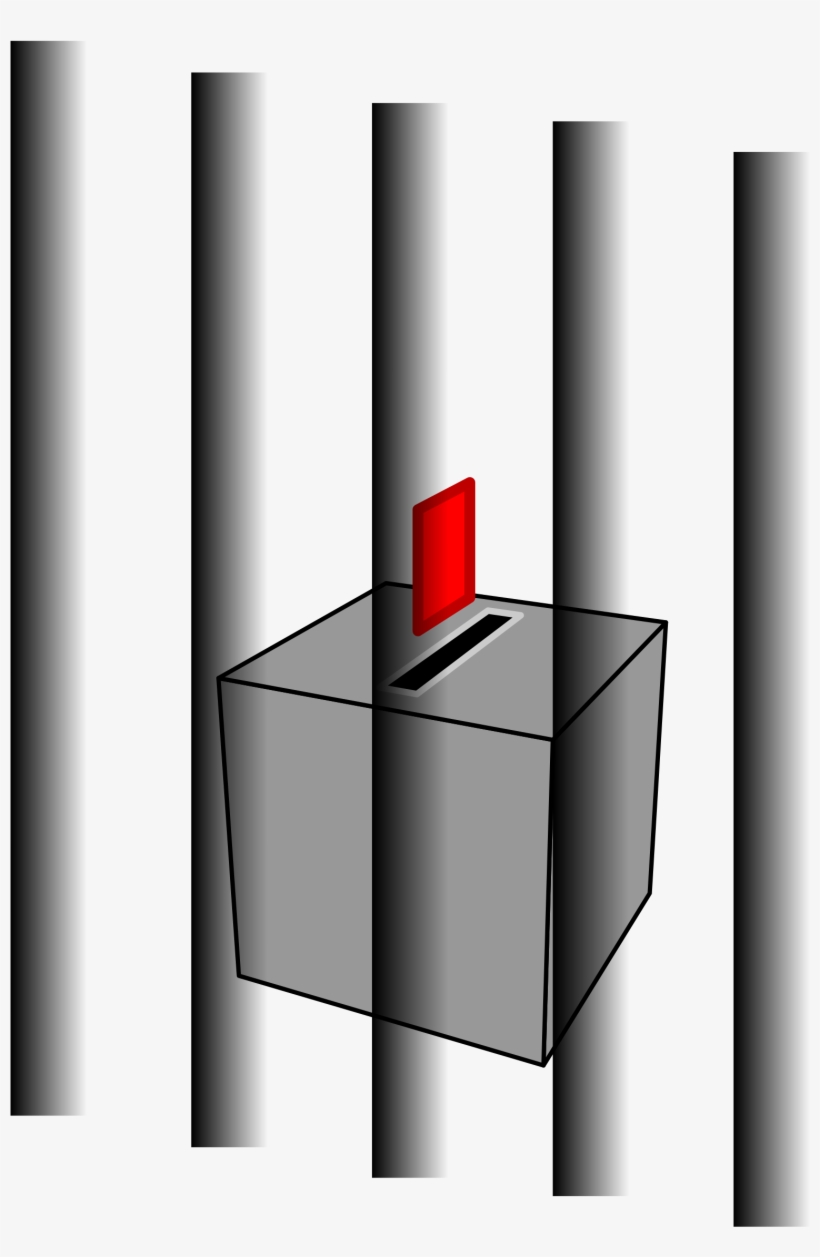 This Free Icons Png Design Of Ballot Box Behind Bars, transparent png #32376