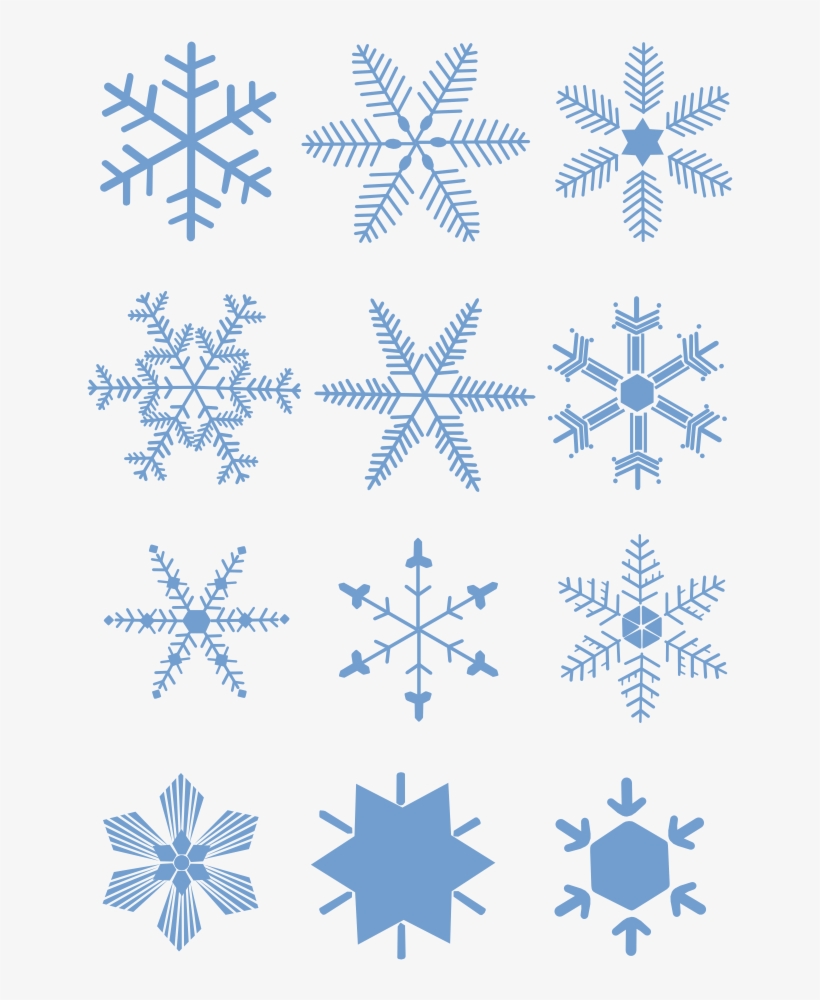 Best Photos Snowflake Clip Art Transparent Winter - Snowflake Vector Transparent Background, transparent png #32493