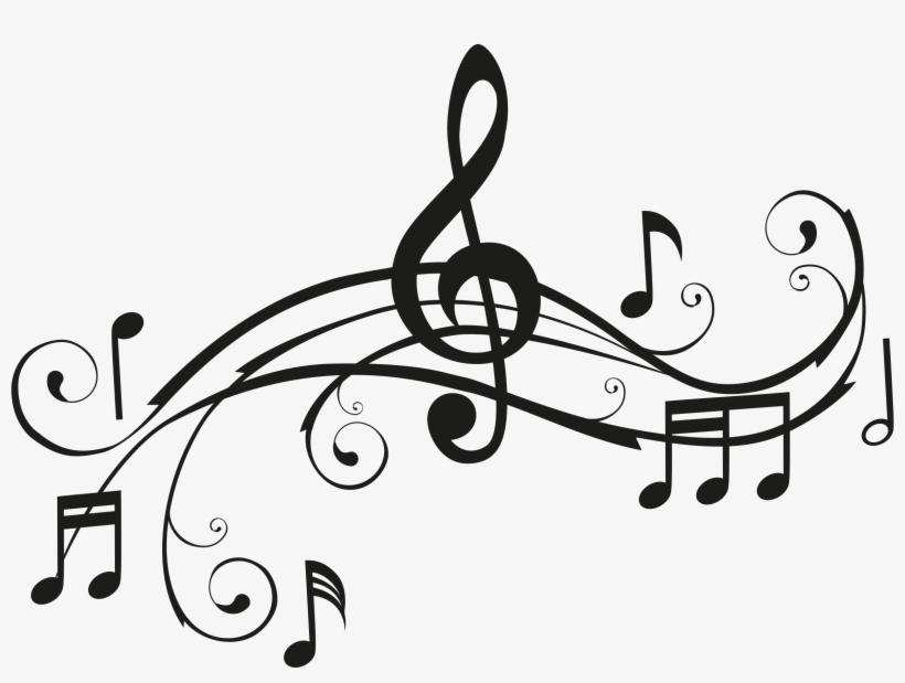 Music Notes Png Image - Music Clipart Black And White, transparent png #32638