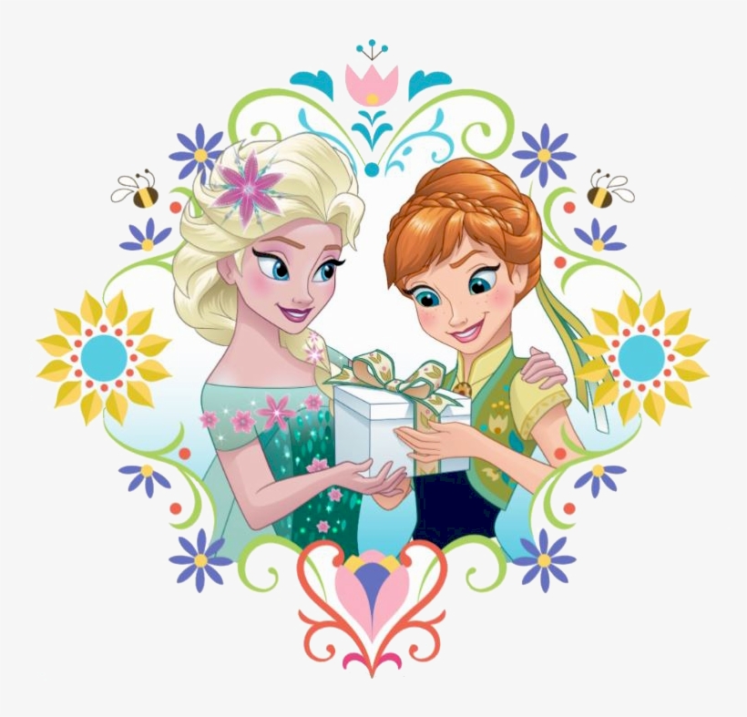 Clipart Of Frozen - Frozen Fever Anna And Elsa Png, transparent png #32639
