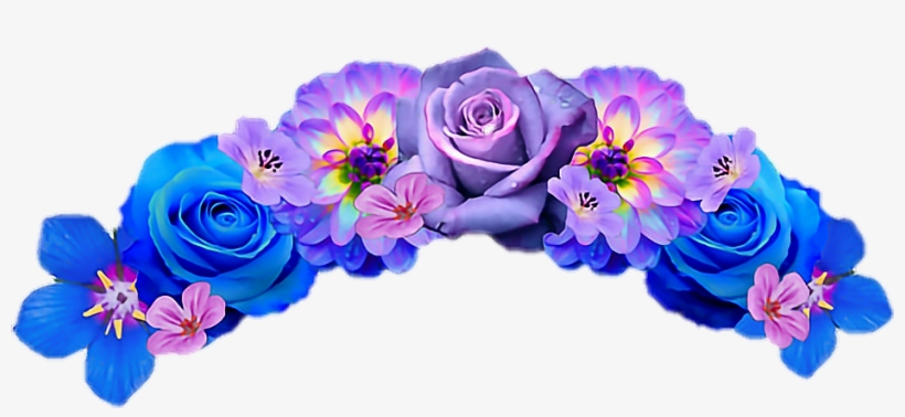 Snapchat Flower Crown Transparent Background - Flower Crown Snapchat Filter Pngs, transparent png #32911