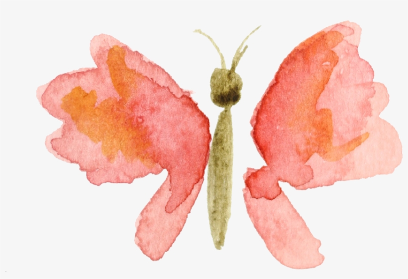Vector Transparent Download Free May Desktop Calendar - Transparent Watercolor Butterfly, transparent png #33121