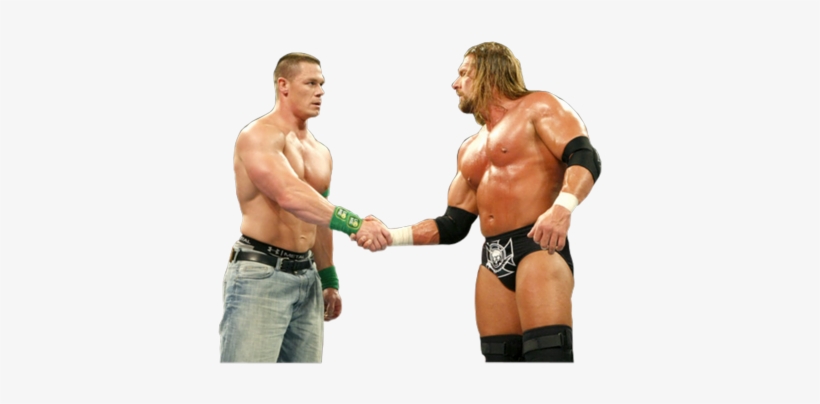 John Cena Triple H Psd32828 - Wwe Triple H And John Cena, transparent png #33233