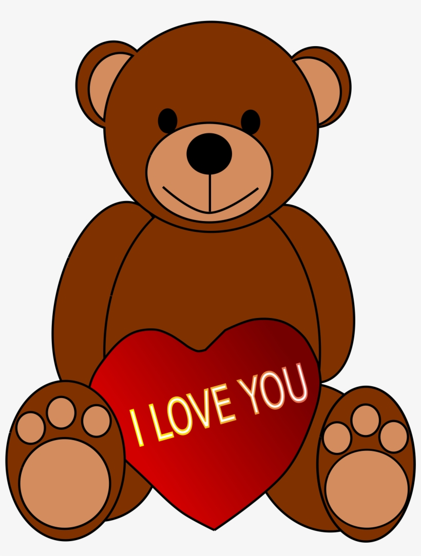 This Free Icons Png Design Of Valentine's Day Teddy, transparent png #33307