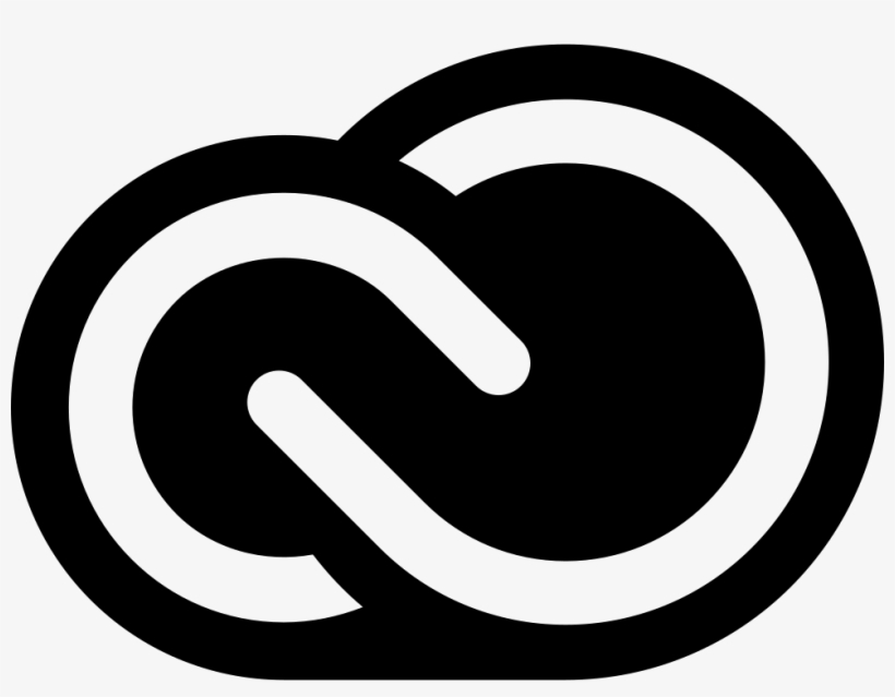 Creative Cloud Png Icon Logo Black - Adobe Creative Suite Logo, transparent png #33429