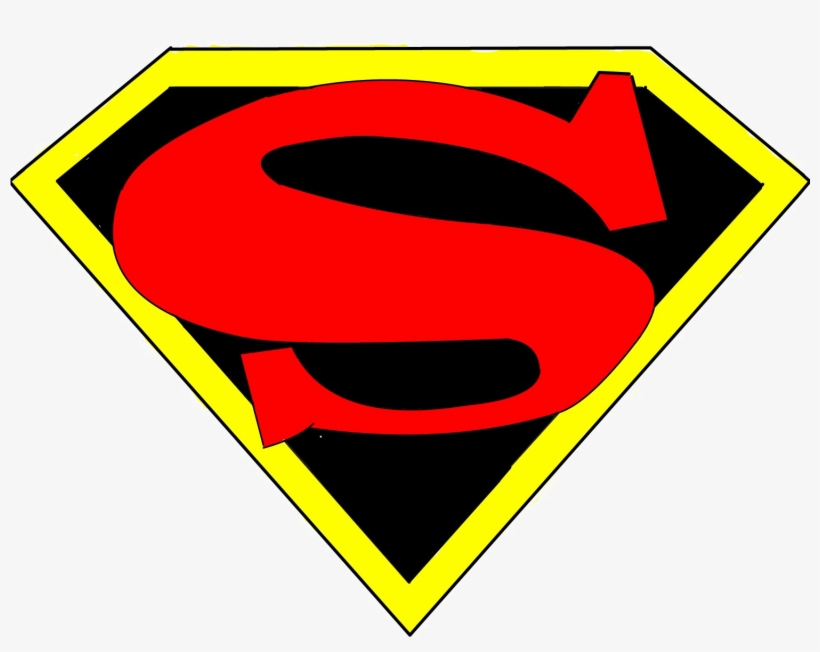 Modern Superman Logo Png Image Background - Superman New Frontier Symbol, transparent png #33444