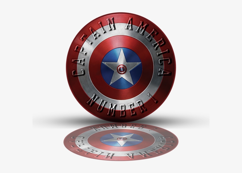 Click And Drag To Re-position The Image, If Desired - Captain America's Shield, transparent png #33450
