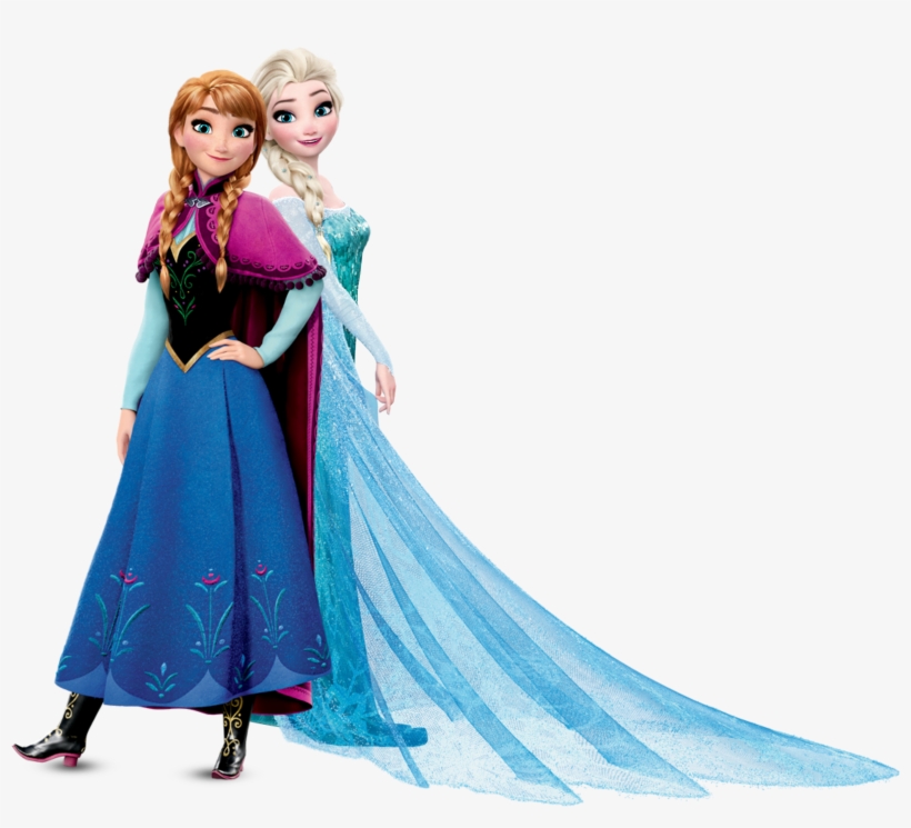 Anna And Elsa Frozen Transparent Png Image, transparent png #33535