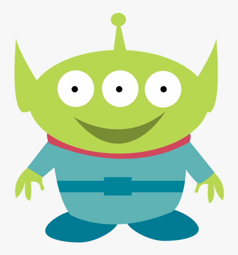 Vector Royalty Free Library Toy Story Kids Clip Art - Toy Story Alien Clipart, transparent png #33538