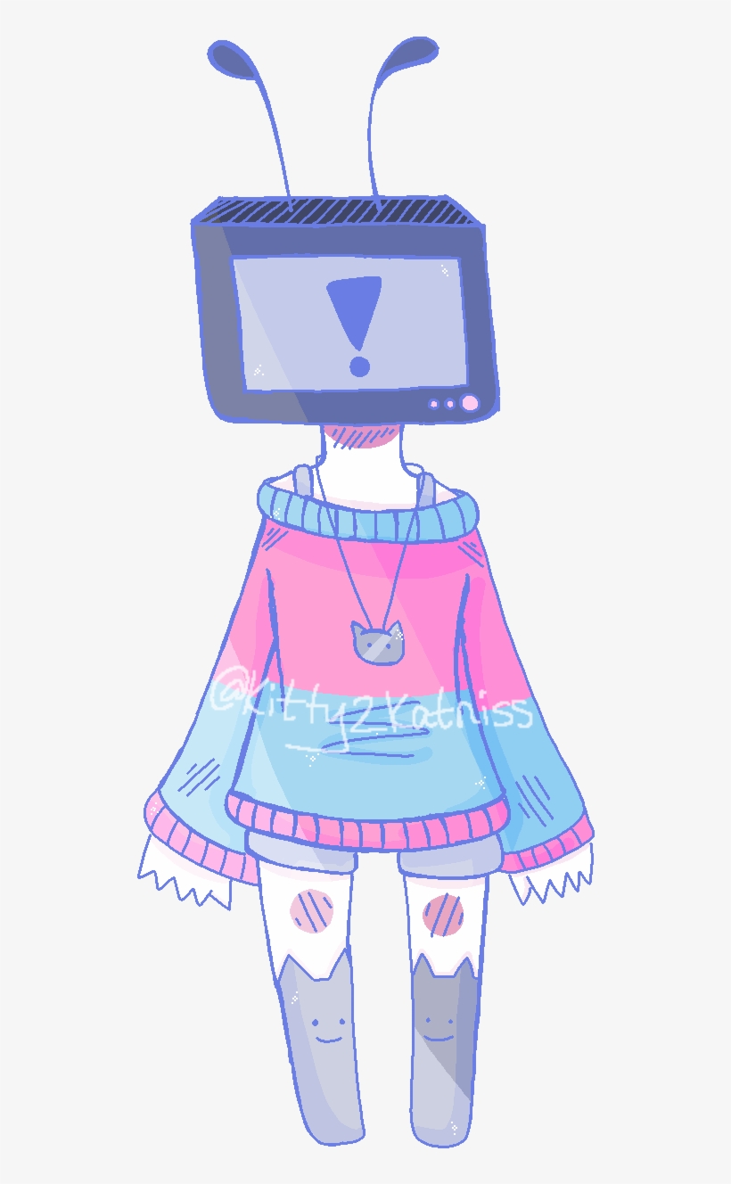 Pastel Tv Head Pastel Gore Tv Head Free Transparent Png