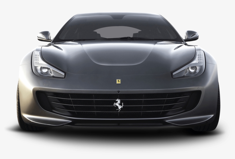 Ferrari Front View - Car Front View Png, transparent png #33843