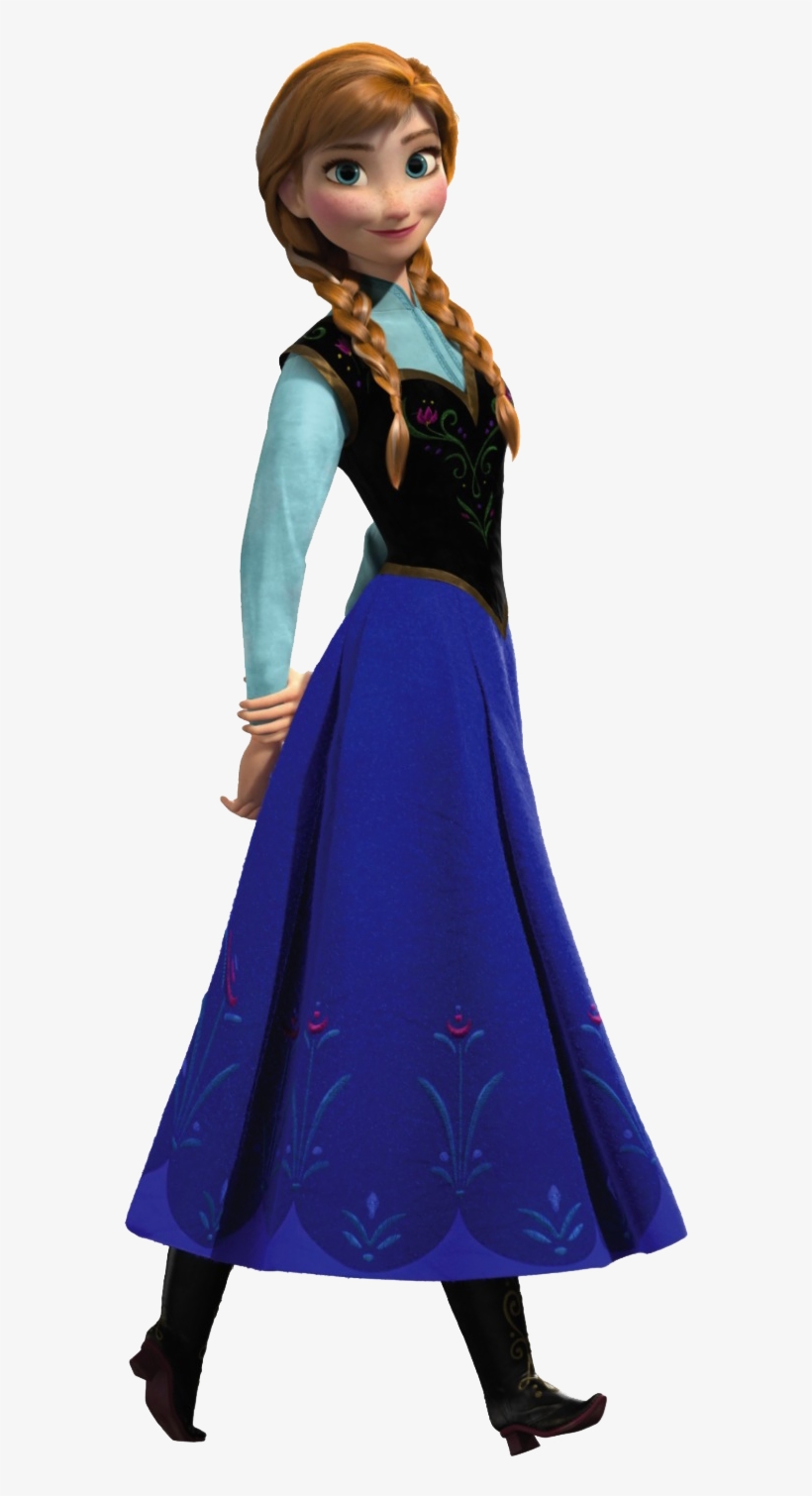 Disney Anna 2013 Princess Frozen - Anna Frozen Png - Free Transparent