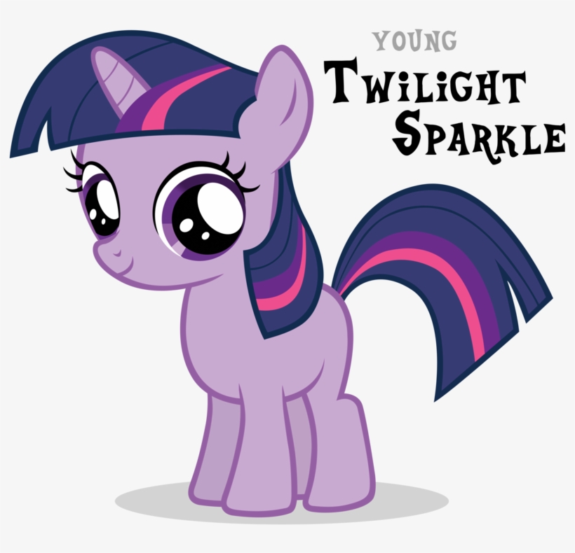 Fanmade Young Twilight Sparkle - Gambar My Little Pony Twilight Sparkle Baby, transparent png #33954