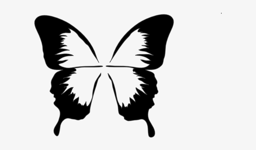 Watercolor Gifts Silhouette Mom Butterfly Clipart Black And