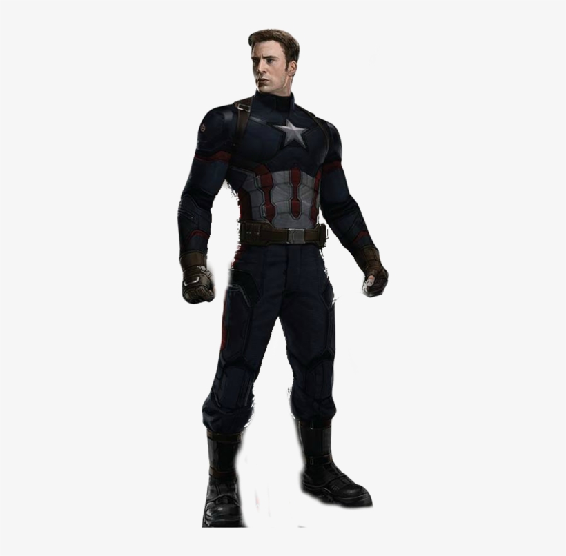 Captain America Without Helmet Transparent - Captain America - No Mask - Captain America Civil War, transparent png #34068