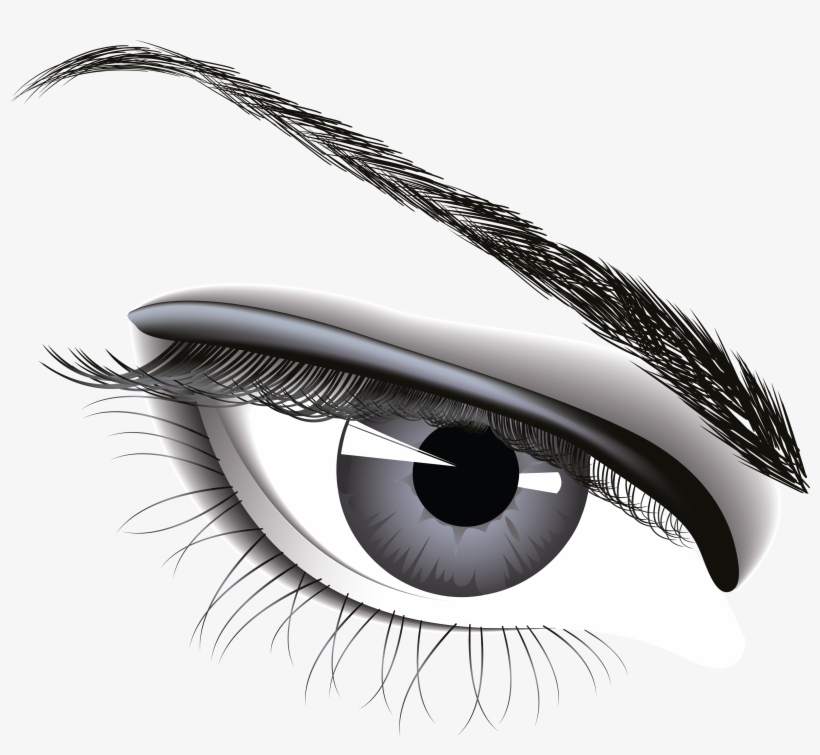 Vector Black And White Stock Eye Png Image Purepng - Poster On Donate Eyes, transparent png #34117