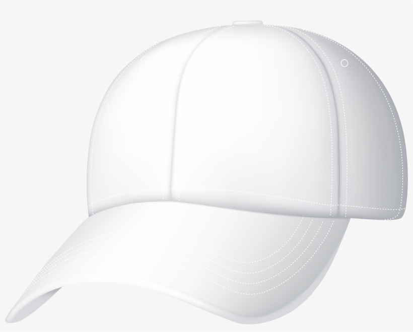 Cap Png Images Hd - White Baseball Hat Png, transparent png #34253