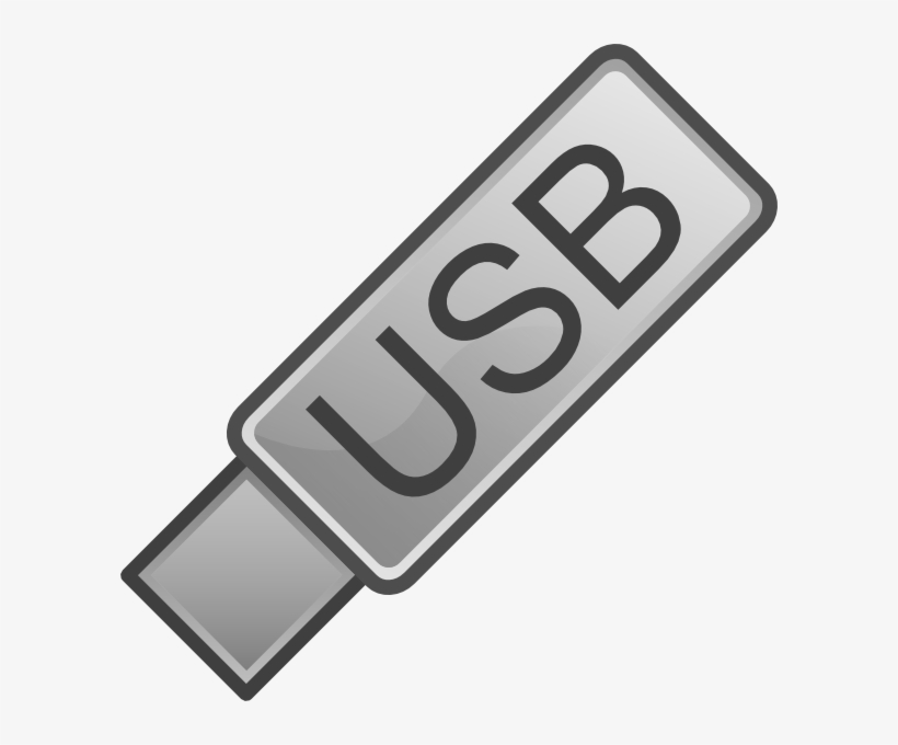 Usb Flash Drive Icon Clipper - Usb Clipart, transparent png #34276