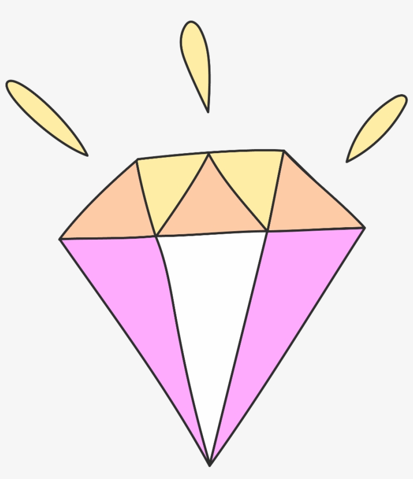 Ftestickers Accent Pretty Cutefr - Diamond, transparent png #34279