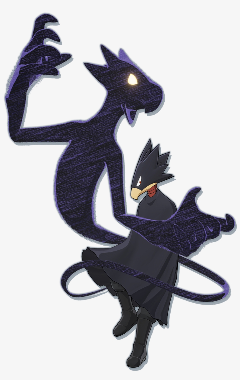 Fumikage Tokoyami One's Justice Design - Fumikage Tokoyami Dark Shadow, transparent png #34363