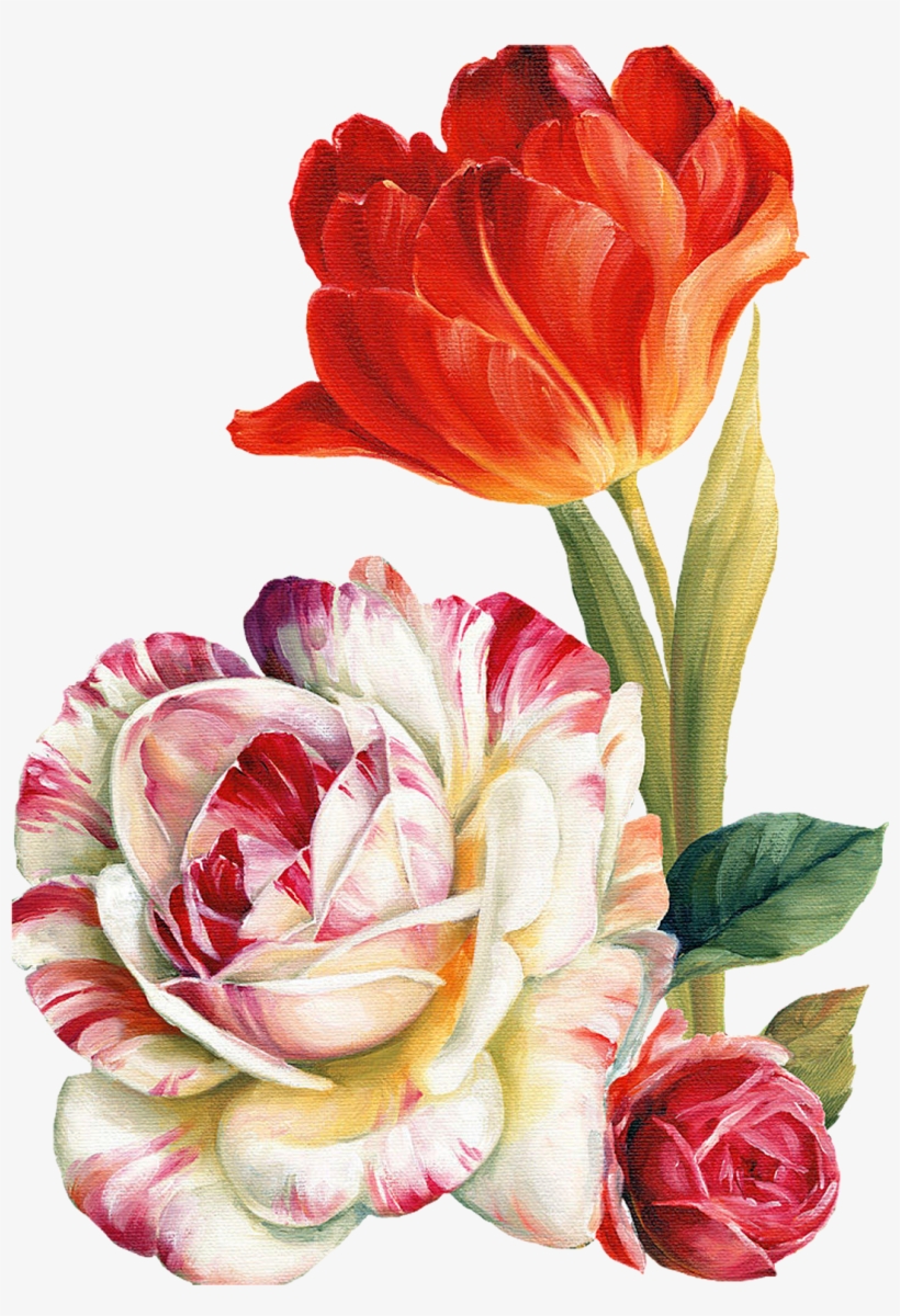Цветы Png Clipart Lis В Audit - Flowers Painting Png, transparent png #34382