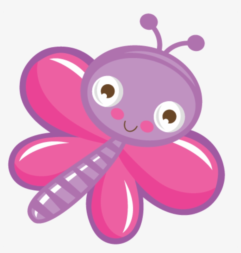 Butterfly Cartoon - Free Clip Art Cute Butterflies - Free Transparent PNG  Download - PNGkey
