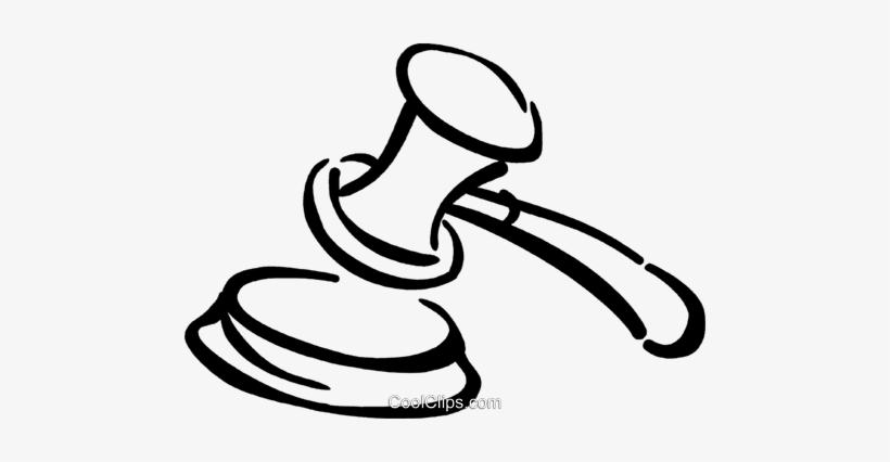 Exclusive Gavel Clipart Clip Art At Clker Com Vector - Gerichtshammer Clipart, transparent png #34593
