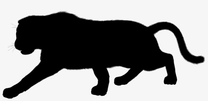 Black Panther Full Body Transparent Png - Panther Silhouette, transparent png #34830