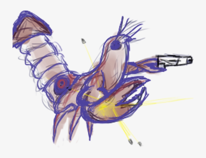 A Terrifying Picture Of A Pistol Shrimp, Made Worse - Wiki, transparent png #34915