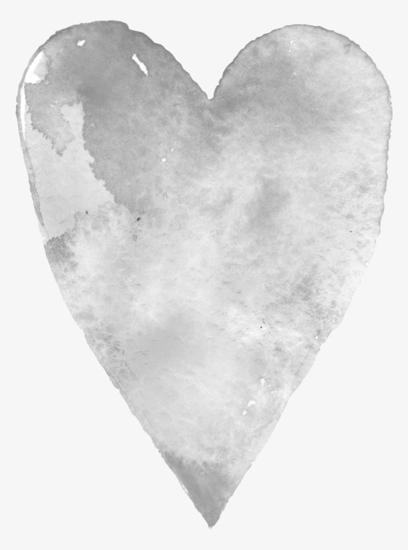 23 Watercolor Christmas - Heart, transparent png #35087