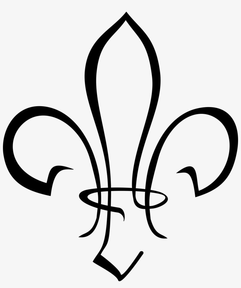 Boy Scout Fleur De Lis Png Picture Freeuse Stock - Fleur De Lis Modern, transparent png #35132