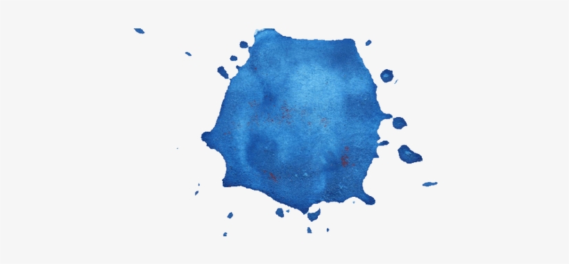 Blue Water Paint Splash - Jun Xu, transparent png #35527