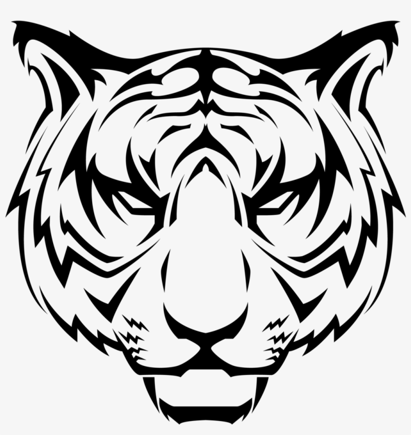 Tiger - Tiger Head Vectors, transparent png #35919