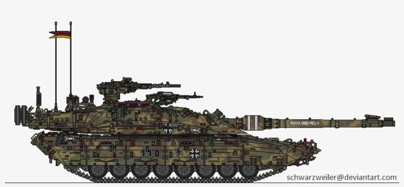 Battle Tank Png Transparent Image - Nazi Main Battle Tank, transparent png #36234