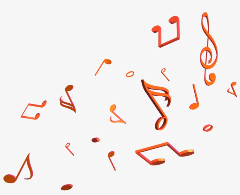 Colorful - Musical - Notes - Png - Efeito Para Fotos Render Png, transparent png #36448