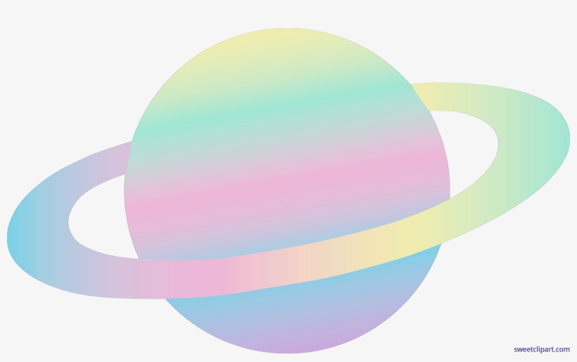 Venus Illustration Style Pastel Goth Planet Stock Vector - Pastel Planets, transparent png #36470