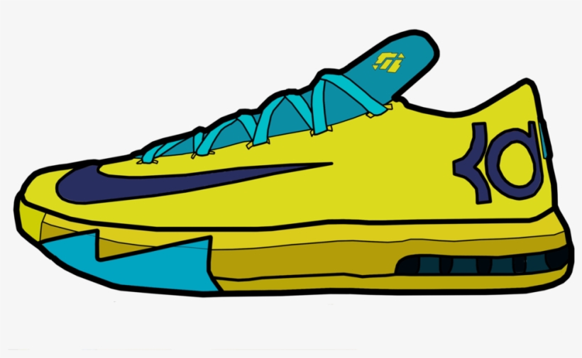 Nike Shoe Drawing At Getdrawings - Nike Shoe Cartoon, transparent png #36511